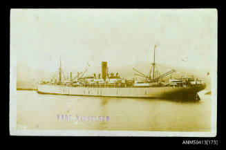 Photograph of the cargo ship PORT NICHOLSON