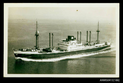 Photograph of the passenger/cargo ship TJIBANTJET