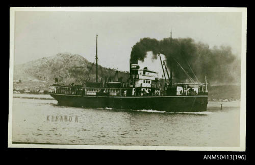 Photograph of the cargo ship KURANDA