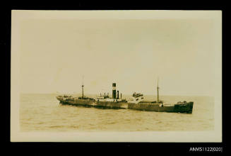 Photograph from a series depicting the sinking of the SS TAHITI