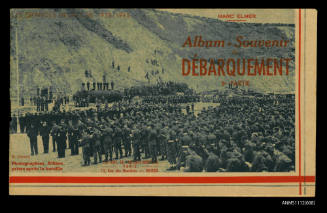 Part three of a series of French souvenir booklets containing photogaphs of the end of World War Two