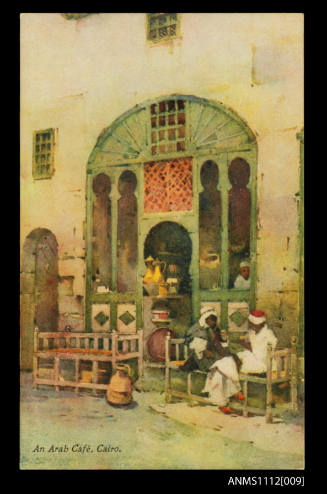 An Arab Cafe, Cairo