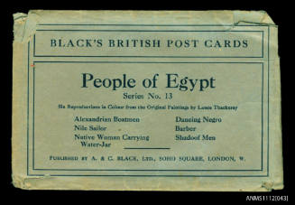 Black's British Postcards : People of Egypt : Series No. 13