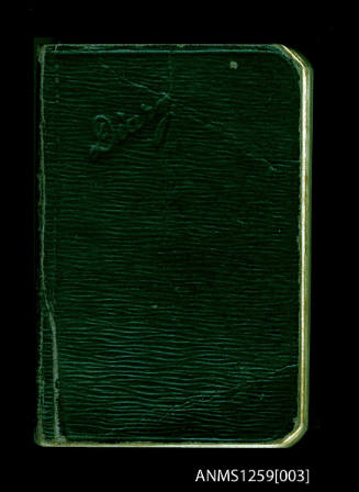 Diary by Douglas Ballantyne Fraser