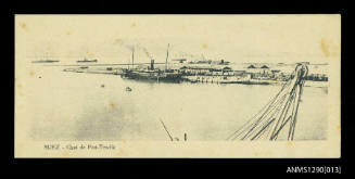 Postcard of Suez collected by Douglas Ballantyne Fraser