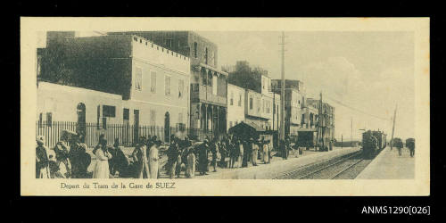 Depart du Tram de la Gare de Suez