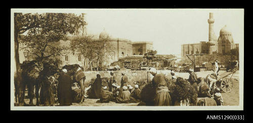 Postcard from Cairo collected by Douglas Ballantyne Fraser