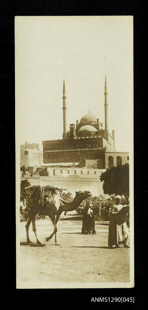 Postcard from Cairo collected by Douglas Ballantyne Fraser