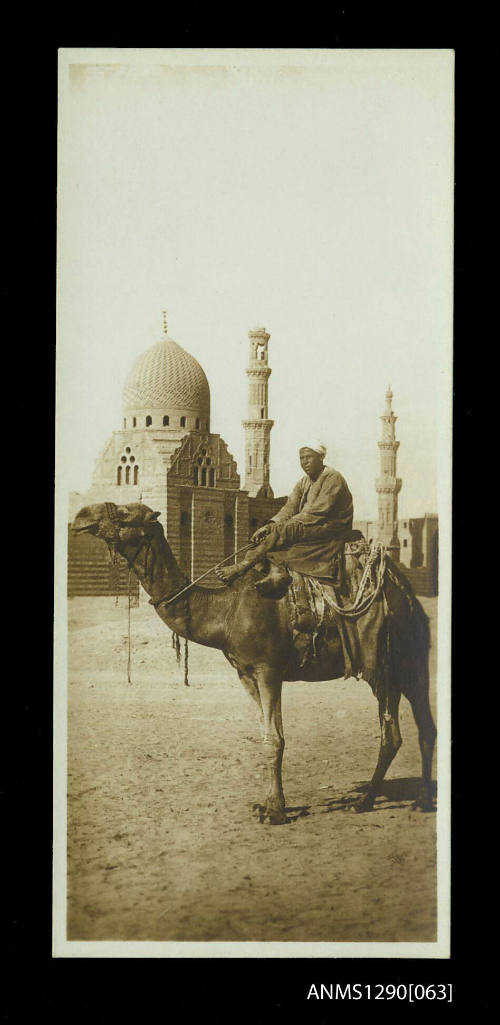 Postcard from Cairo collected by Douglas Ballantyne Fraser