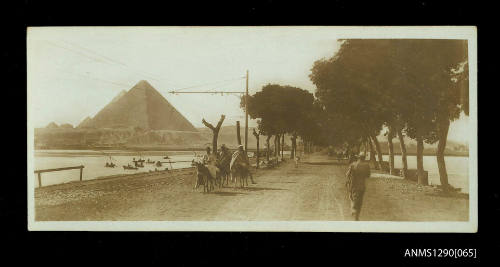 Postcard from Cairo collected by Douglas Ballantyne Fraser