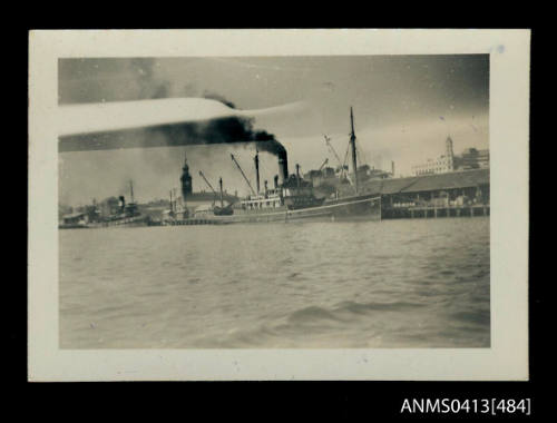 Cargo ship SS KINDUR of Newcastle & Hunter River Steam Navigation Co