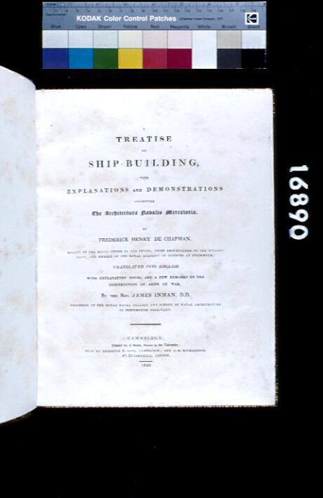 A treatise on ship-building with explanations and demonstrations respecting the Architectura Navalis Mercatoria volume 1