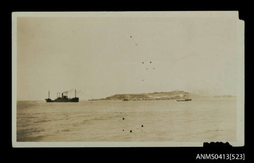 HMCS ALEXANDRA and SS KALINGO, Yamba New South Wales Australia 1934