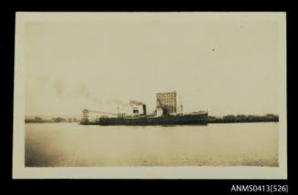 Cargo ship PORT CAMPBELL Newcastle New South Wales 1936