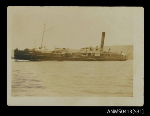 Dredge TETHYS at MacLean New South Wales 1930