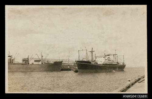 Cargo ships in Newcastle, New South Wales