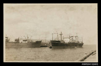 Cargo ships in Newcastle, New South Wales