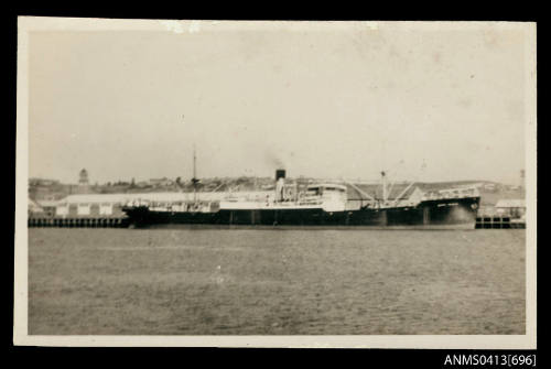 And unknown cargo ship