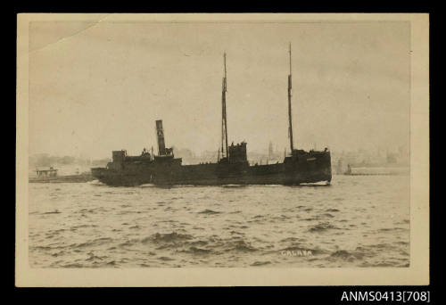 SS GALAVA off Sydney Cove