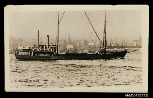 Cargo ship COMMONWEALTH in Sydney Harbour