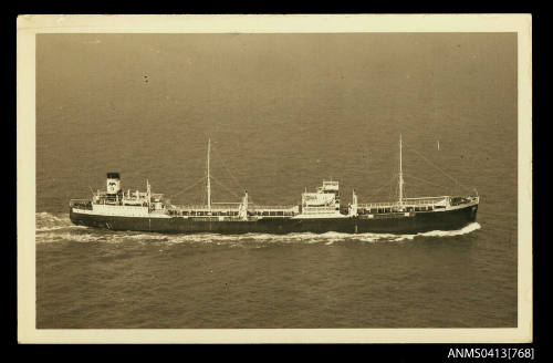 The tanker SAN ADOLFO