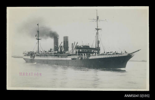 Aberdeen Line passenger liner SS MARATHON