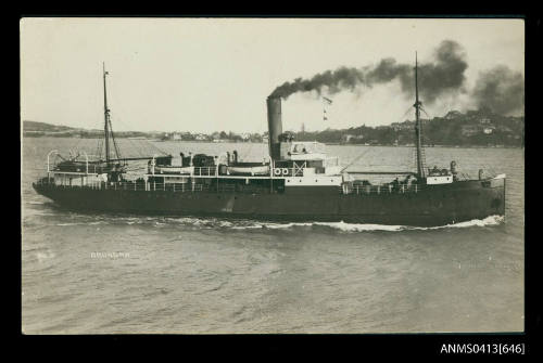 General cargo ship BRUNDAH