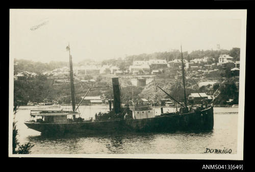 Cargo or passenger ship DORRIGO