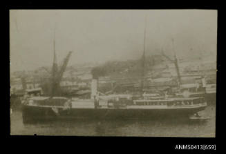 Cargo ship FLINDERS in harbour