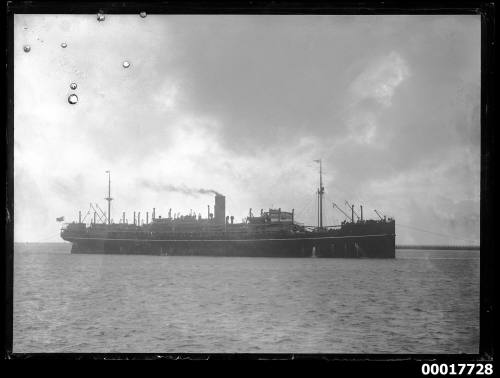 BALRANALD being towed to port