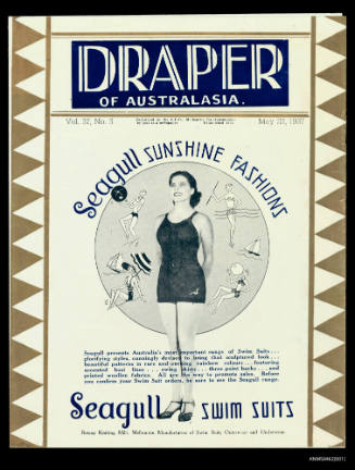 Draper of Australasia Seagull sunshine fashions 1937