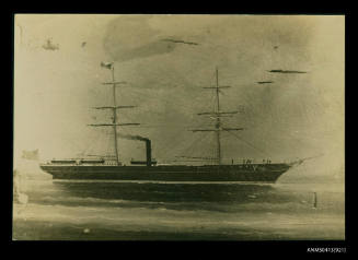 P&O SS ELLORA, 1607 tons gross, built 1855