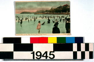A favourite pastime (surf bathing), Manly, near Sydney