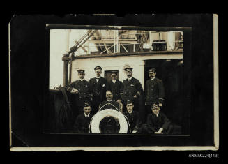 Captain McKilliam and crew on SS DAMASCUS