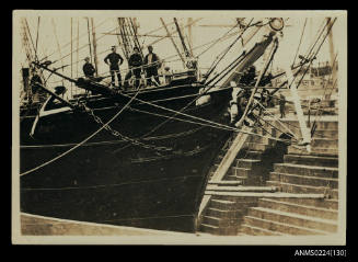 Bow of SS SALAMIS