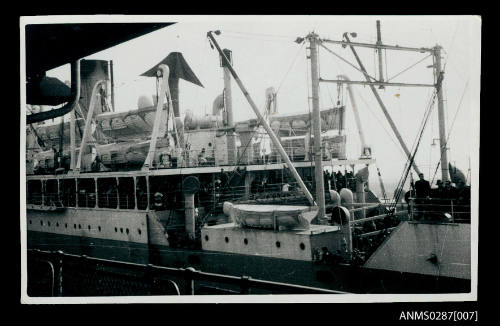 SS PROTEA, December 1948, in Melbourne