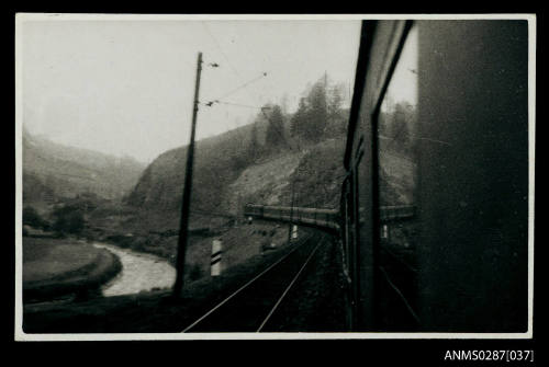 Taken from train on way to Italy in November 1948