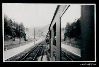 Taken from train on way to Italy in November 1948