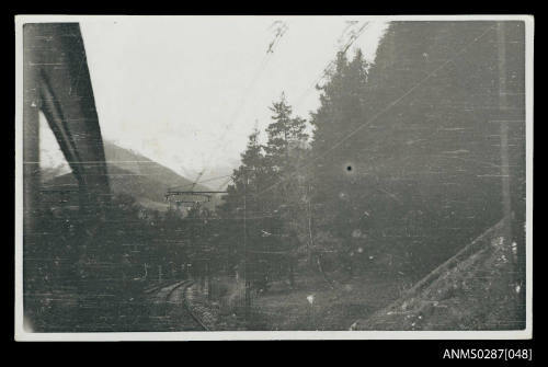 Taken from train on way to Italy in November 1948