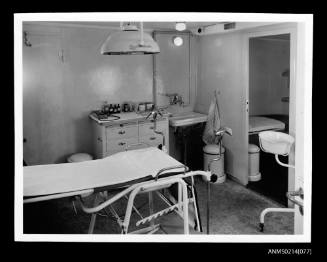 Ship's hospital operating theatre