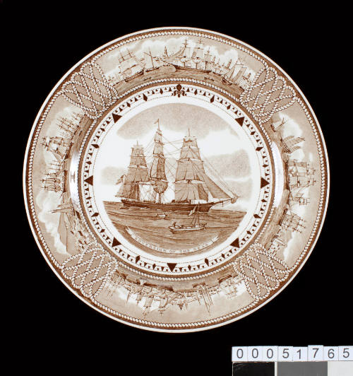 SOVEREIGN OF THE SEAS plate