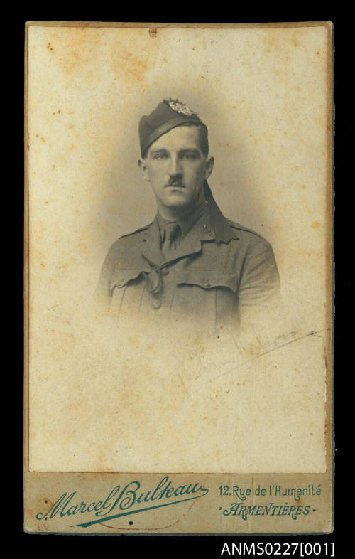 2nd Lieutenant Graham Nelson of the Scottish Rifles