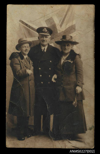 Captain Robert Clegg and family