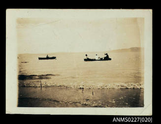 Rowboats on Lake George, near Bungendore