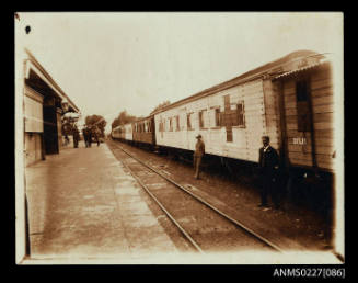 At the station, Boer War