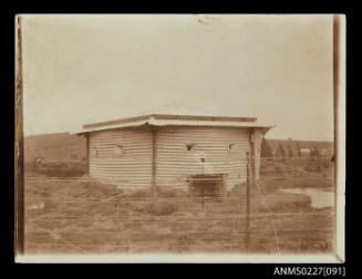 Armoured rifle post during the Boer War