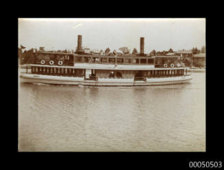 Photograph of Walter Reeks designed ferry