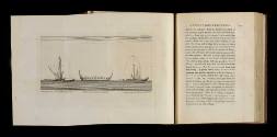 Plate (opposite page 259) 'Canoe of the isle of Navigators, under sail. Indian Canoe, of the is…