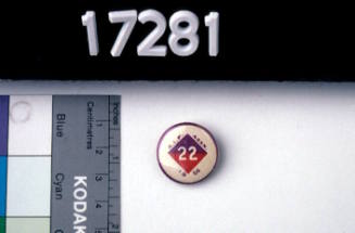 AIF Association Badge for the 22nd Battalion, 1954
